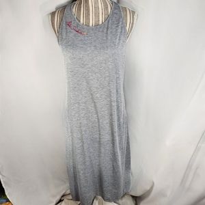 Xhilaration Grey Hola Sunshine Sleeveless Long Dress Size Medium